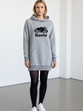 Roots Original Classic Logo Tunic - Grey